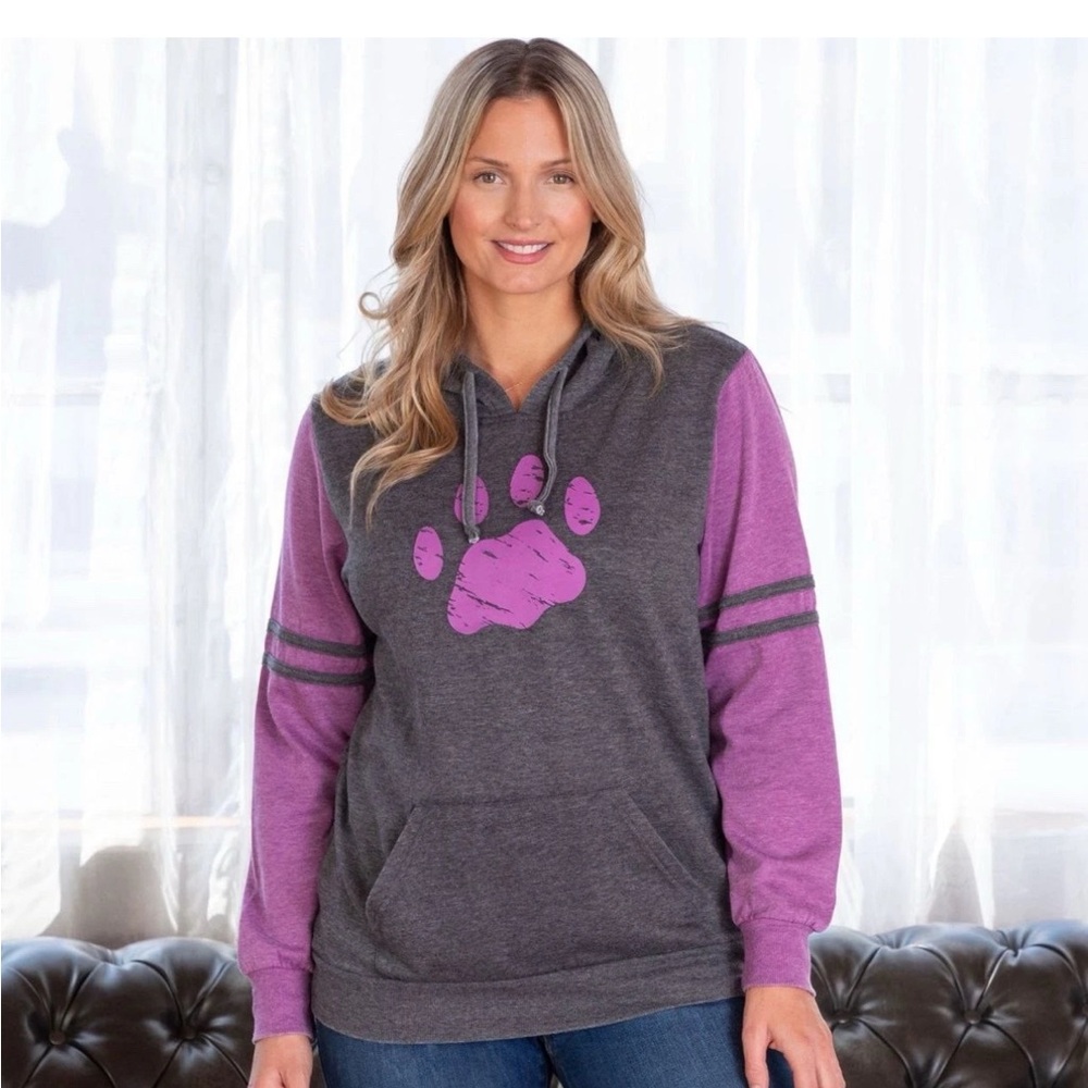 NWT The Animal Rescue Site Women's Hoodie Sweatshirt Size XL
